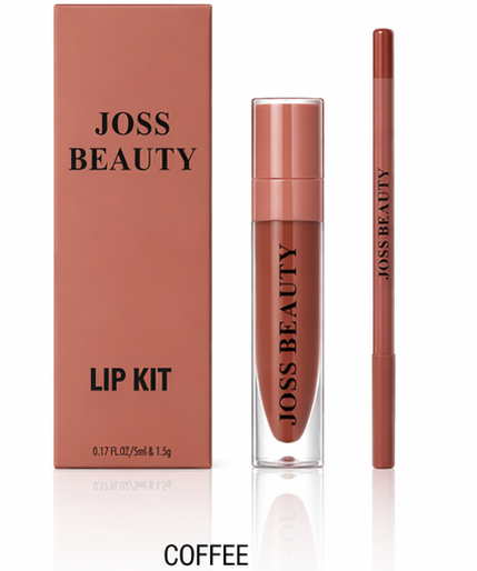 Joss Beauty Lip Kit Coffee